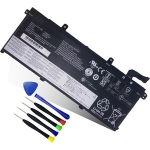 L18M3P74 Laptop Battery Compatible with Lenovo ThinkPad T14 T490, T495, P43s
